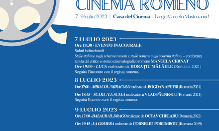 Le giornate del cinema romeno alla Casa del Cinema dal 7 al 9 luglio